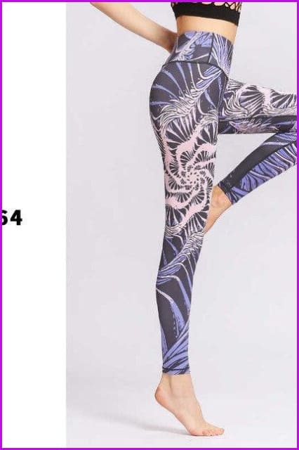 3D Printing Sports Fitness Yoga Pants DE136 - Furdela