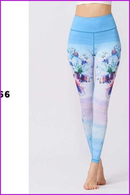 3D Printing Sports Fitness Yoga Pants DE136 - Furdela