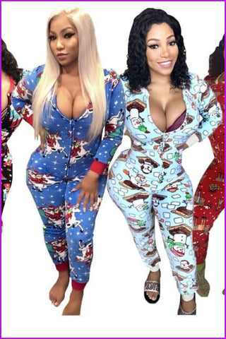 4 Colors Christmas Rompers F1702 - Furdela