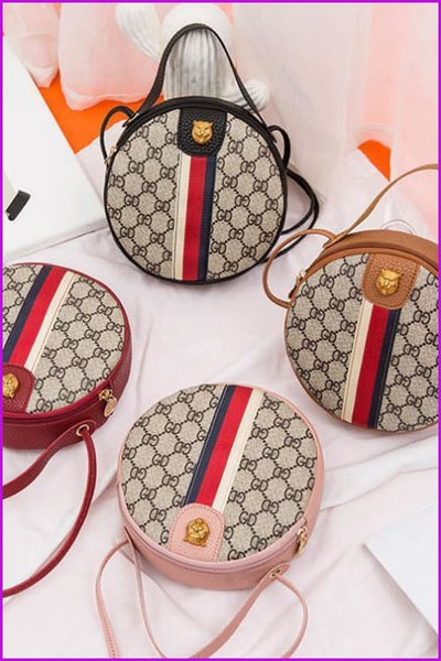 4 Colors Elegant Stripe Handbag/Cross Body Bag F170 - Furdela