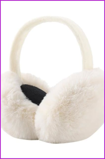 4 Colors Faux Fur Winter Earmuffs - Furdela