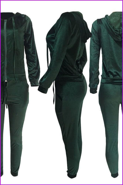 4 Colors Sports Suit Top and Pants 2pcs Set F227 - Furdela