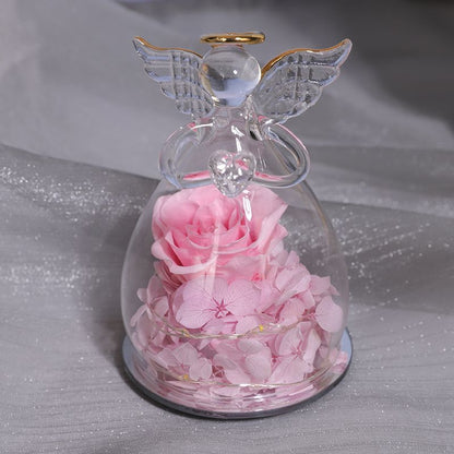 Angel Everlasting Flower Led Gift - Furdela