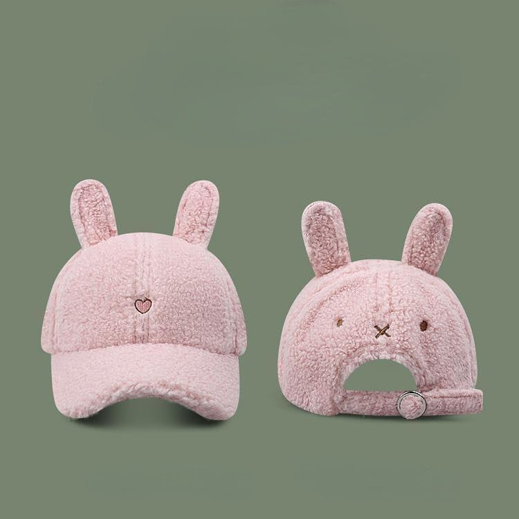 Bunny Rabbit Ear Fluffy Cap