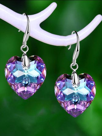 AB Colorful Crystal Drop Earrings Casual Party Urban Jewelry MMi55