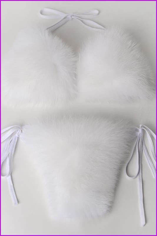 {5-7 days wait for make} New Color Fur Bikini F957 - Furdela