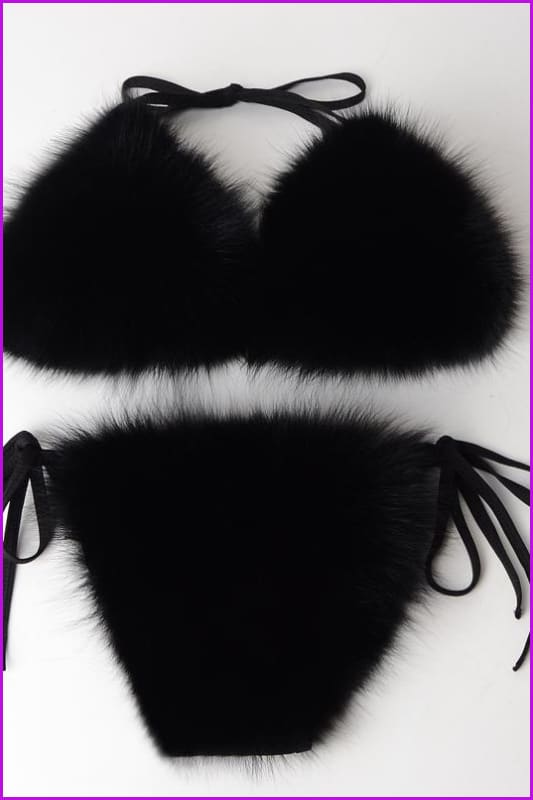 {5-7 days wait for make} New Color Fur Bikini F957 - Furdela