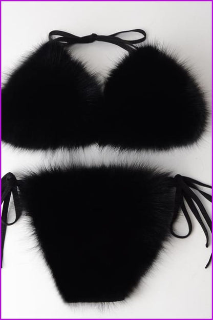 {5-7 days wait for make} New Color Fur Bikini F957 - Furdela