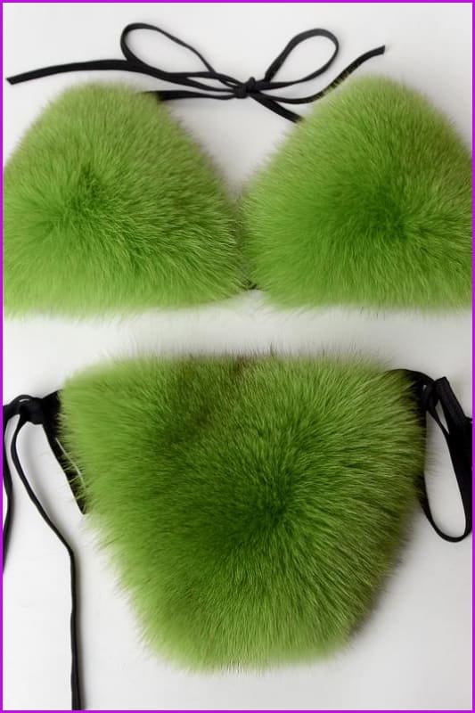 {5-7 days wait for make} New Color Fur Bikini F957 - Furdela