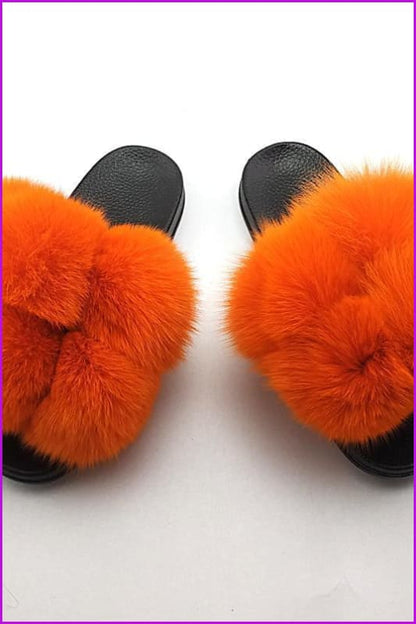 {5-7 days wait for make} New Fluffy Balls Slides F838 - Furdela