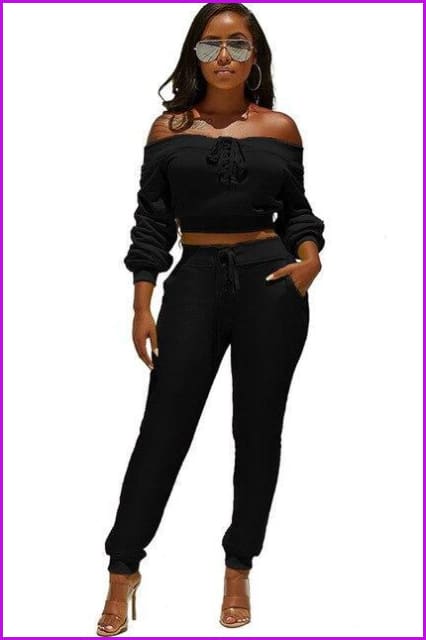 5 Colors Bandage Two Pieces Sets F207 - Furdela