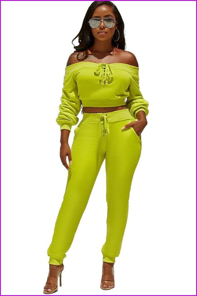 5 Colors Bandage Two Pieces Sets F207 - Furdela