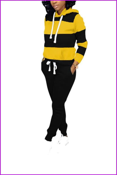 5 Colors Casual Hoodie And Pants Set F275 - Furdela