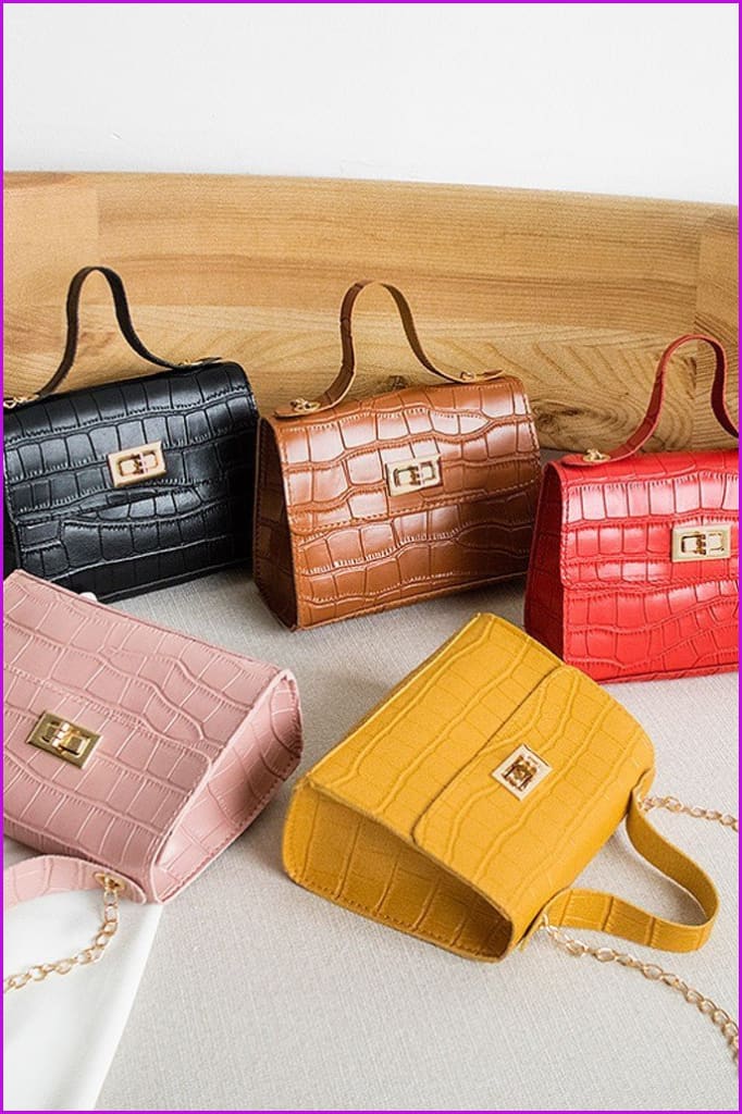 5 Colors Women Leather Purse F775 - Furdela