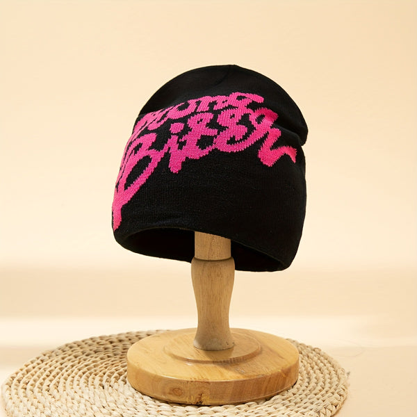 Y2K Letter Jacquard Beanie EH4018 Furdela