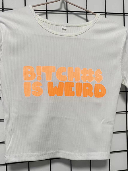 Letter Print Regular Fit Shorts Set AR5044