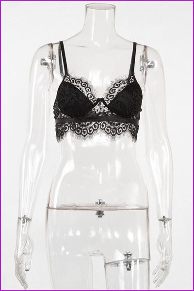 6 Colors Lace Crop Top F249 - Furdela