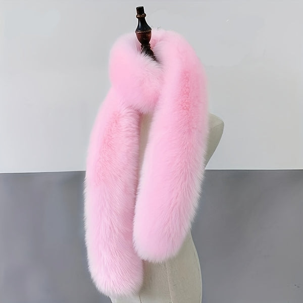 Faux Fox Fur Scarf Soft Windproof Scarf RY5749 Furdela