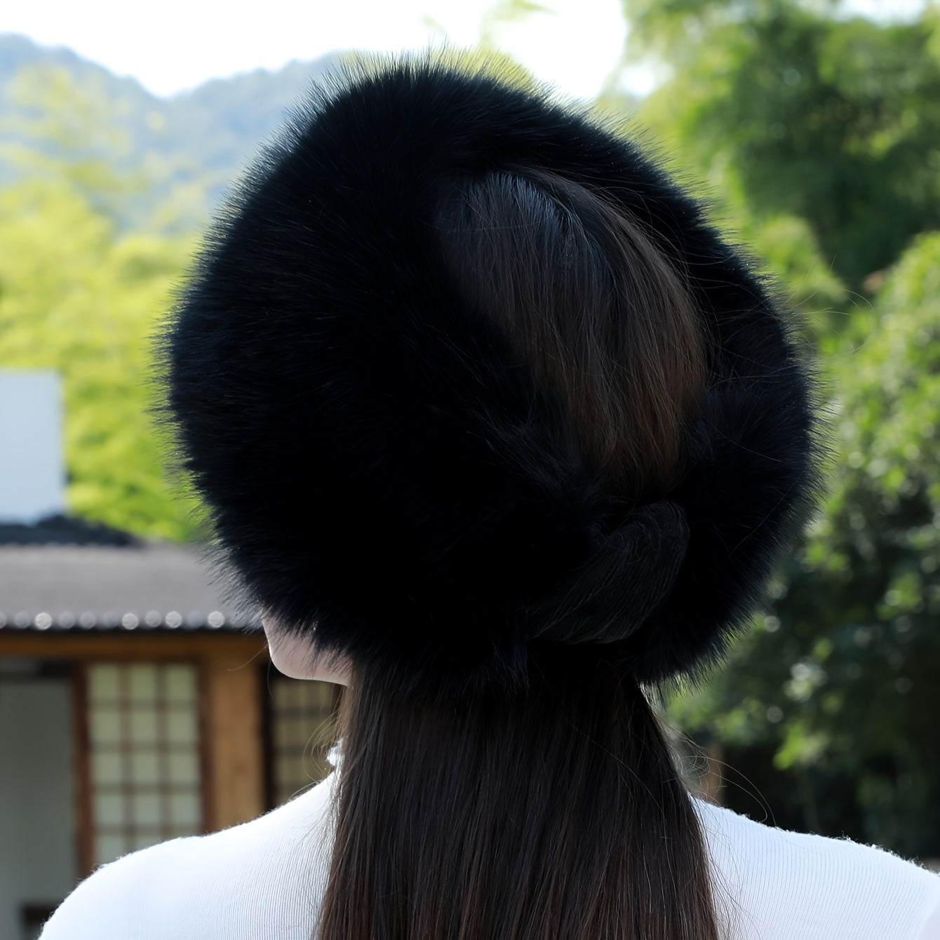 Winter Faux Fur Headband GR1542 Furdela