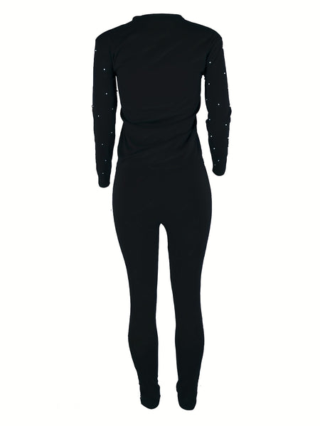 Graphic & Letter Print Two-piece Set HE5014 Furdela