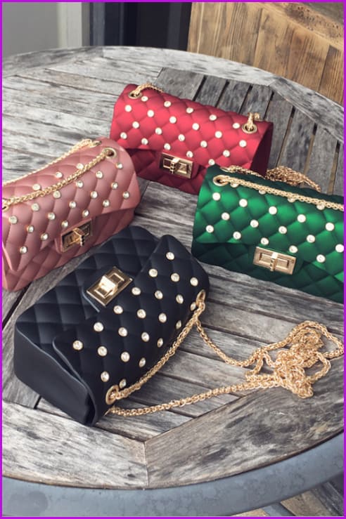7 Colors Jelly Cross Body Bag - Furdela