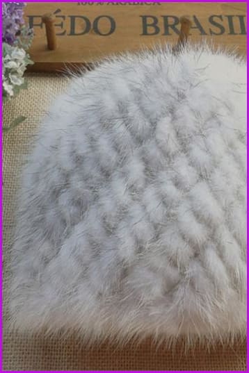 7 Colors Mink Fur Hat - Furdela