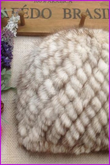 7 Colors Mink Fur Hat - Furdela