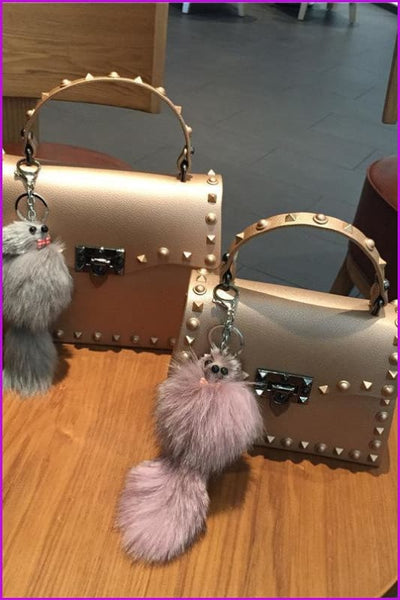 7 Colors Rivet PU Handbag/Cross Body Bag F091 - Furdela