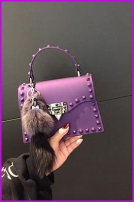 7 Colors Rivet PU Handbag/Cross Body Bag F091 - Furdela