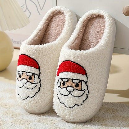 Christmas Tree Pattern Fuzzy Slippers DR6521 Furdela