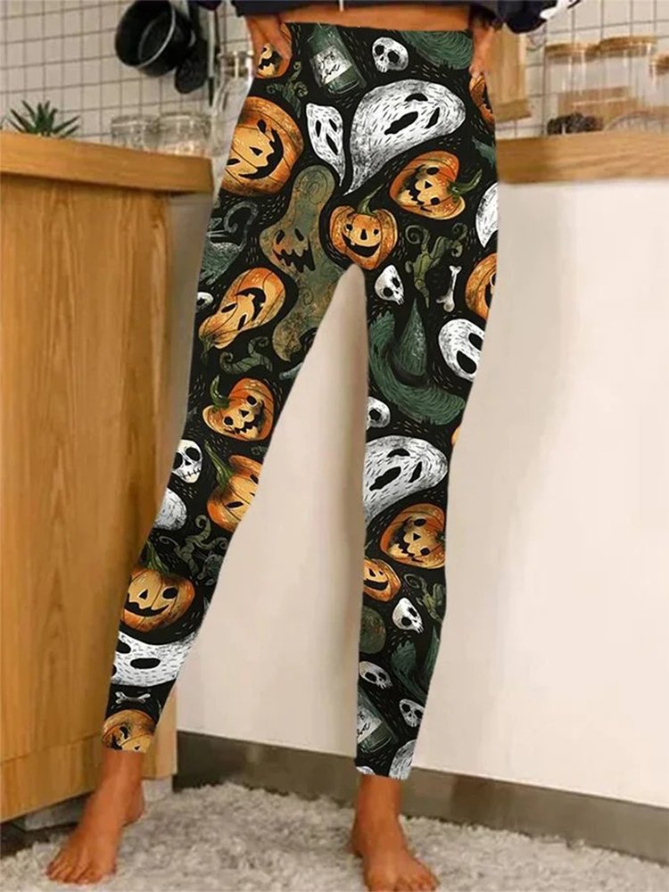 Halloween Casual Leggings  QS72