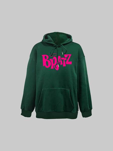 Cute Letter Print Casual Hoodie RS9871 Furdela