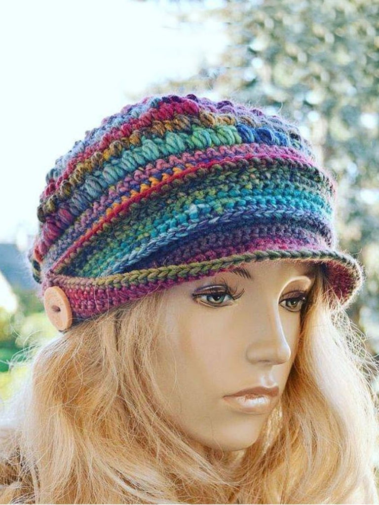 Color knit cap cc3