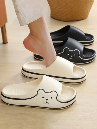 Cute Bear Bathroom Slippers F3978