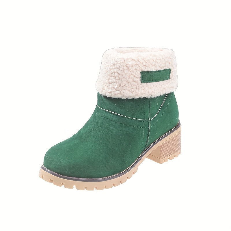 Women's Warm Plush Lined Boots RB1478 Furdela