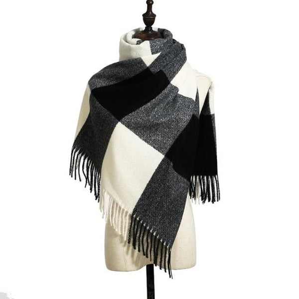 8 Colors Warm Wool Scarf Showl - Furdela Wholesale