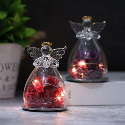 Angel Everlasting Flower Led Gift - Furdela