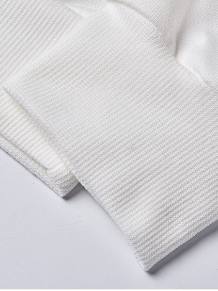 Plus Size Cartoon Letter Print Kangaroo Pocket Tracksuit Set AR7055