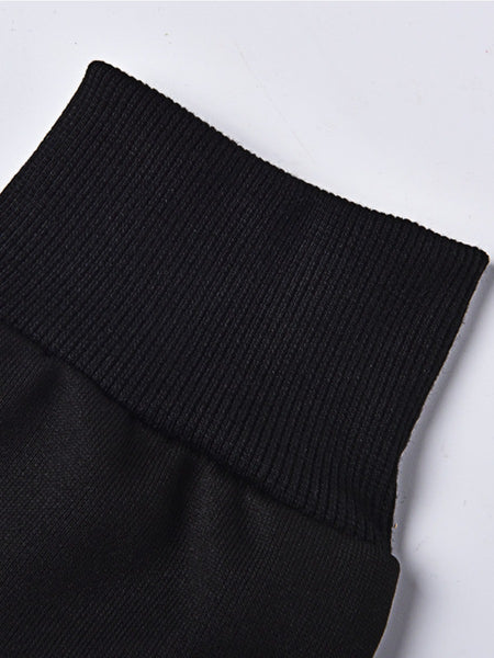 Drawstring Pattern Kangaroo Pocket Print Loose Hoodie BO50113 Furdela