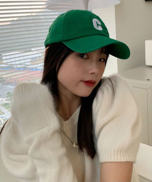 Beautiful Green Graphic Embroidery Baseball Cap Hat LY515