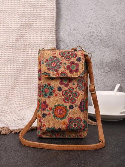 Bohemia Flower Multifunction Mobile Phone Bag Wallet Ada Fashion