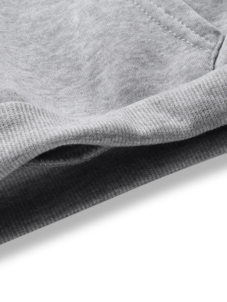 Plus Size Dropped Shoulder Figure Letter Print Sweatshirt AT901