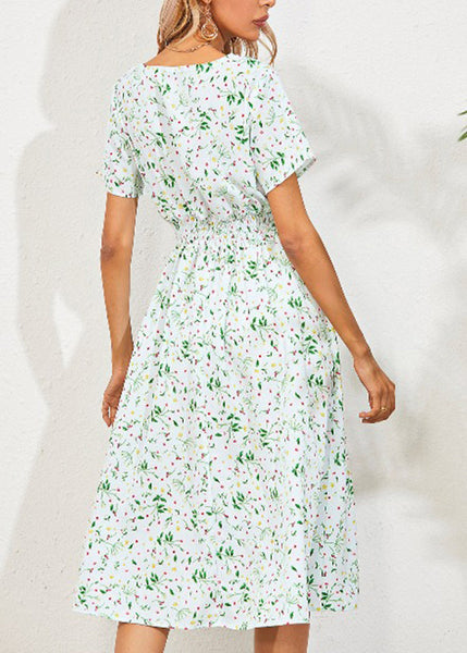 Elegant Light Blue Slim Long Dress Summer LY1960