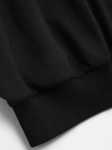 Plus Size Figure Letter Print Sweatshirt AT9069