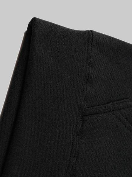 Men Letter Print Kangaroo Pocket Tracksuit Set AC2045