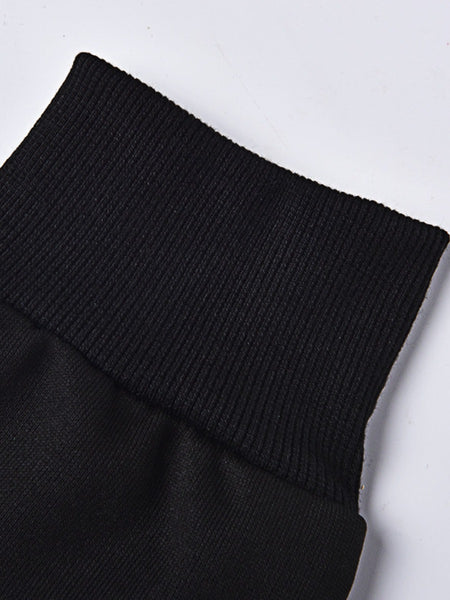 Plus Size Dropped Shoulder Figure Letter Print Sweatshirt AT901