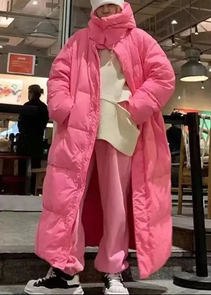 Italian Green Pockets Patchwork Fine Cotton Filled Coat Winter Ada Fashion