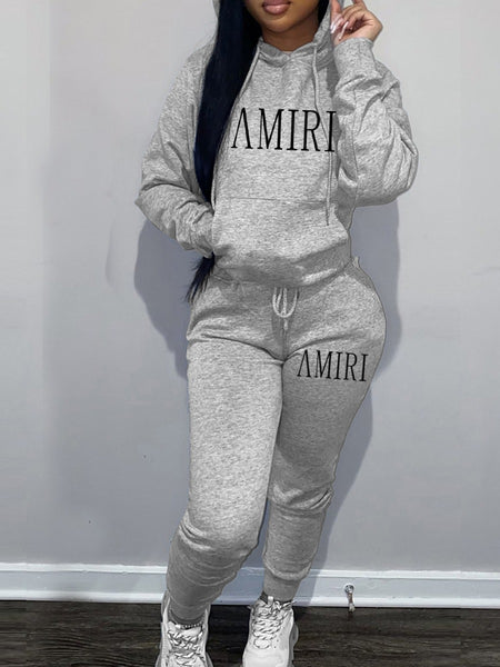 Cartoon Letter Print Sweatshirt AR7047