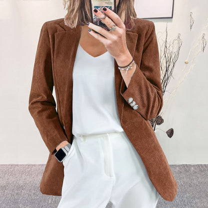 Corduroy Blazer YR4053