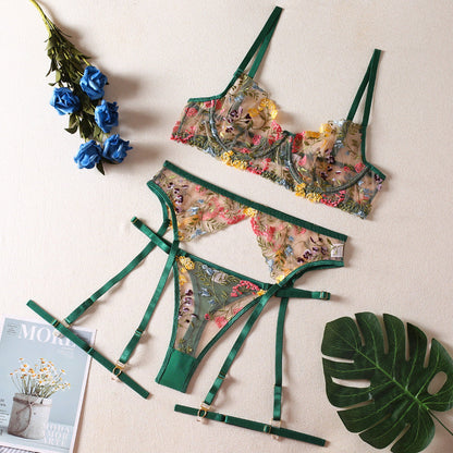 Floral Lingerie Set